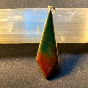 Bloodstone pendant